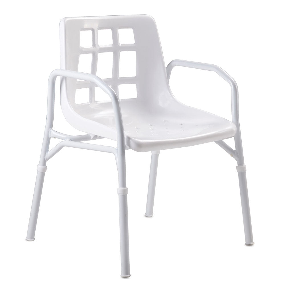 Shower Chair – Aluminium with Arms
