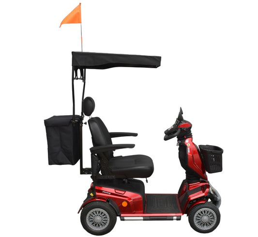 Scooter Canopy with Flag and Bag